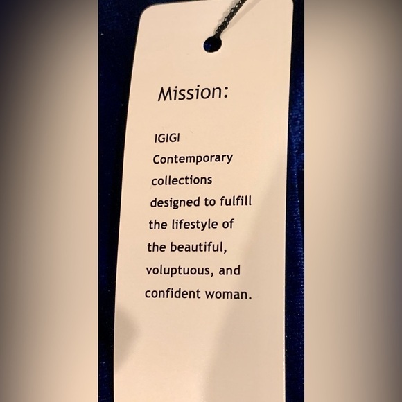 Igigi Dolman-Sleeved Colorblock Tunic Black Violet Aqua Banded Hem Sz 22 / 24 - Picture 10 of 10